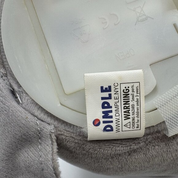 Dimple Elephant Plush Interactive Peek-a-Boo Singing Animated Works Gray & Pink - Picture 6 of 8